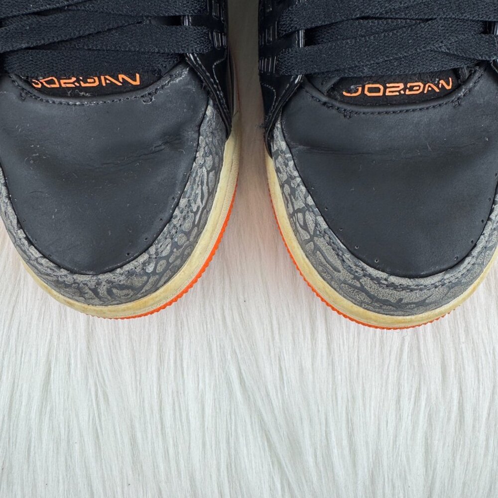Nike Jordan Basketball Sneakers Shoes 538698-032 SC-1 Sz 11 Black Orange Gray - Picture 15 of 15